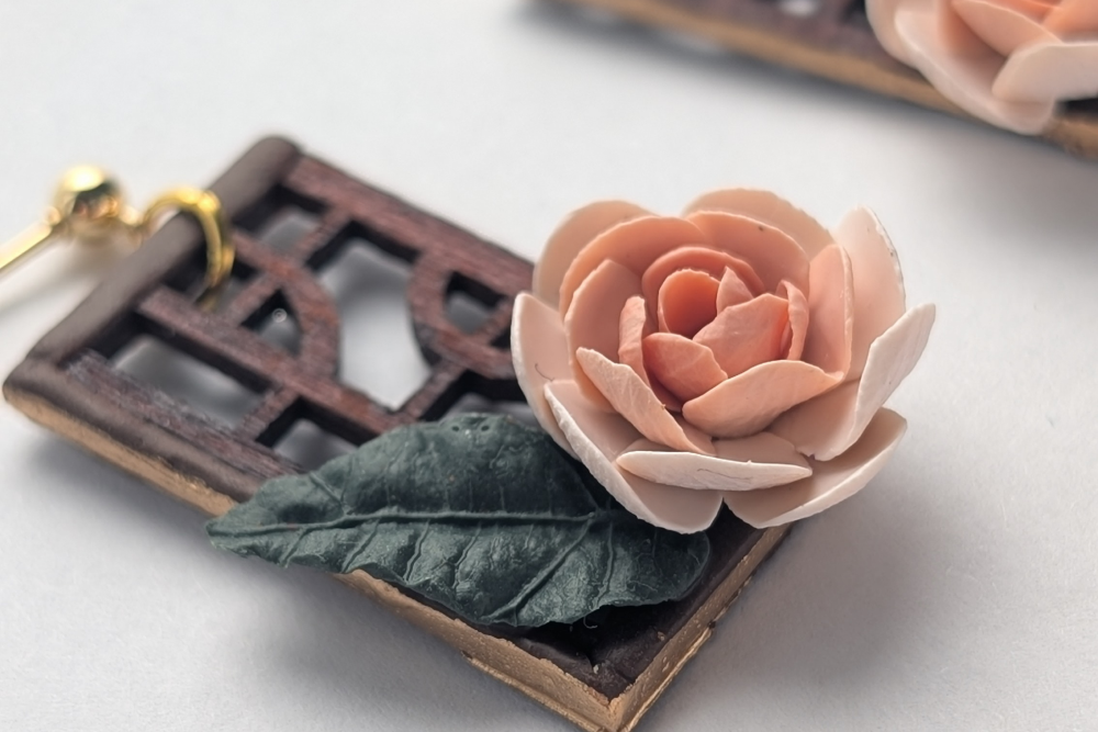 Handmade clay pieces